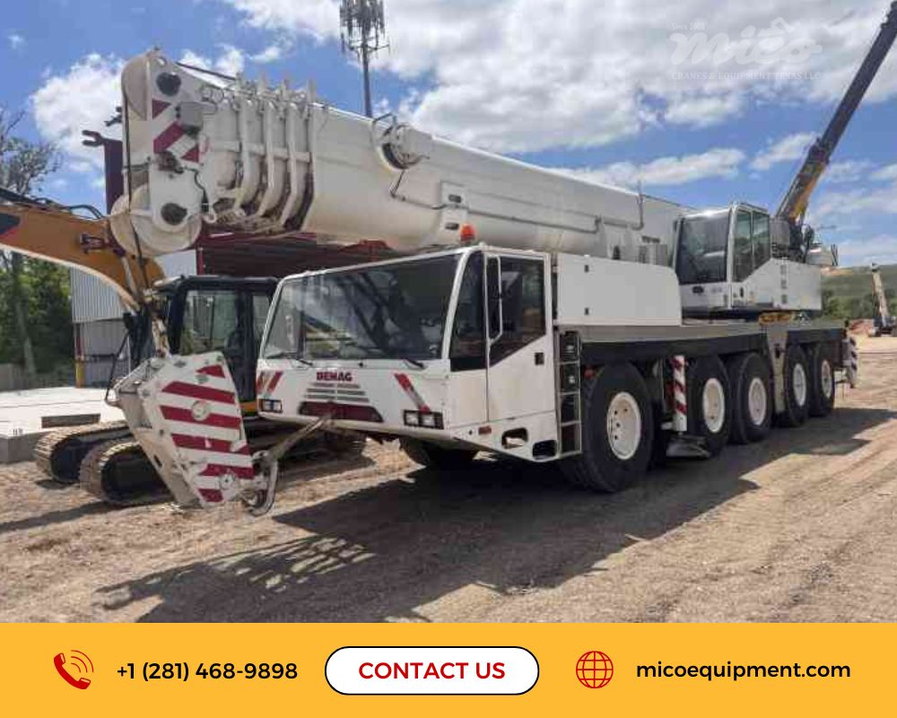 Used Demag All Terrain Crane for Sale in HOUSTON, TEXAS