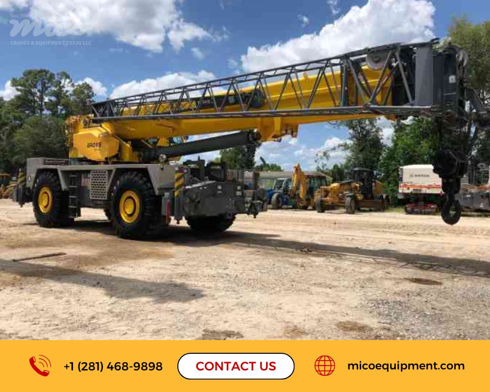 Used Rough Terrain Crane for Sale in Houston, Texas